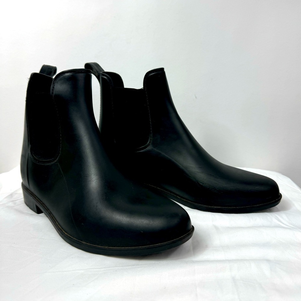 Like New, Black Booties- Women Size 7